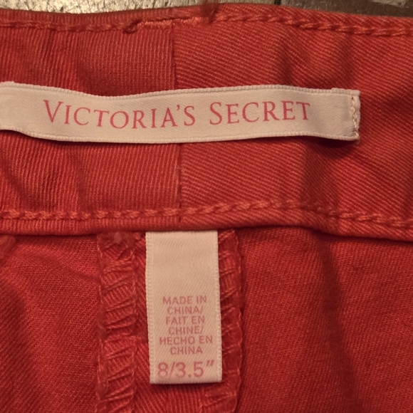 Victoria's Secret shorts burnt orange color.  Misses size 8/3.5 inches. NWOT - Picture 6 of 7